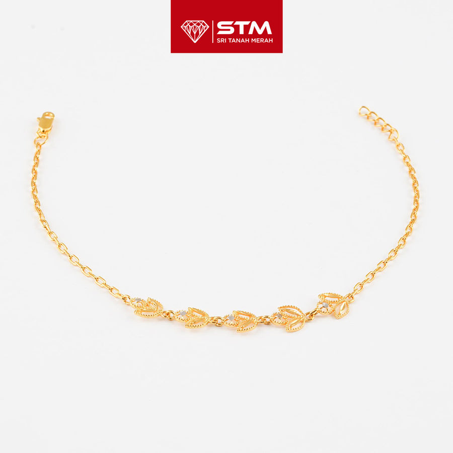 STM Preloved Rantai Tangan Fesyen 916 (22k Gold)