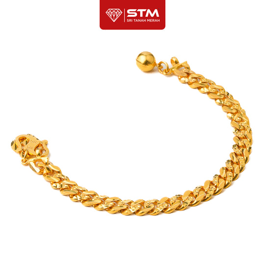 PRELOVED | Rantai Tangan Baby | 10.56g - 12.8cm