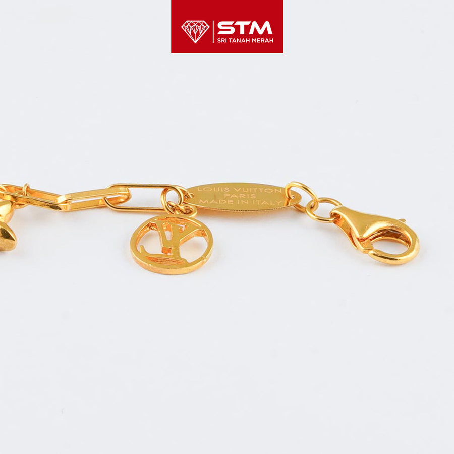 STM Preloved Rantai Tangan Fesyen 916 (22k Gold)