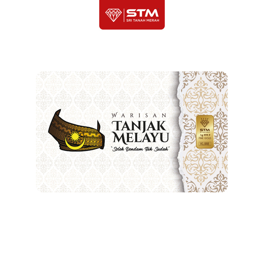 TANJAK Edition: Gold Bar Card 1g