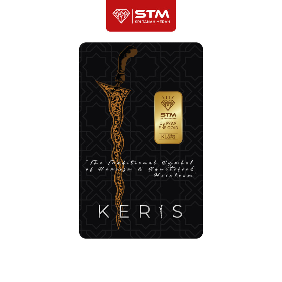 KERIS Edition: Gold Bar Card 5g