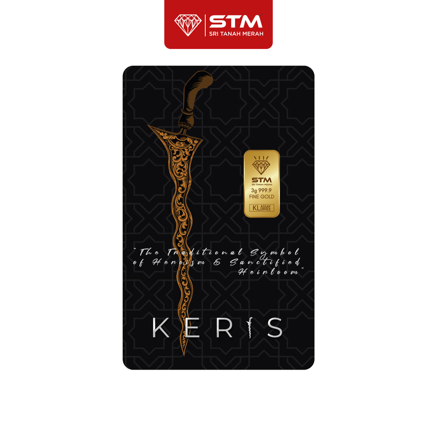 KERIS Edition: Gold Bar Card 3g