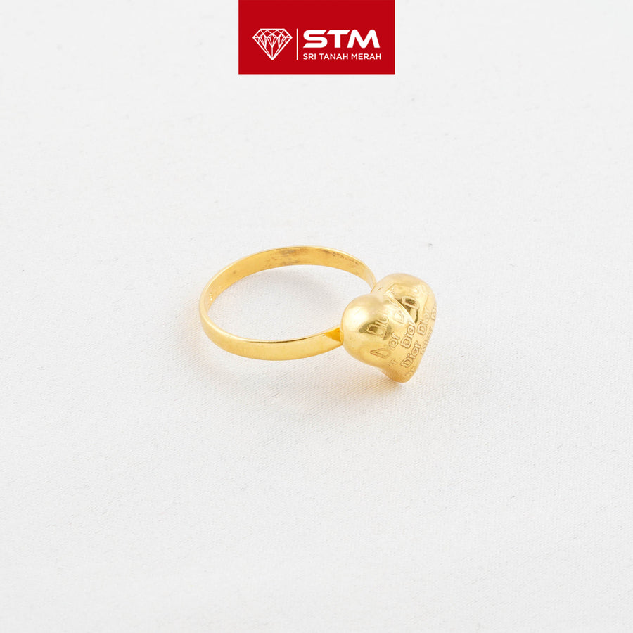 STM Exclusive Ring/Cincin Love 916 (22K Gold)