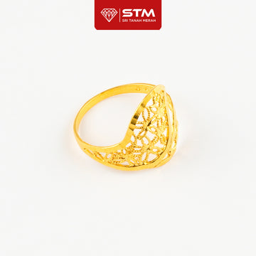 STM Preloved Cincin Fesyen 916 (22k Gold) 99.9% LIKE NEW