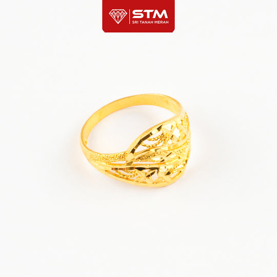 STM Preloved Cincin Fesyen 916 (22k Gold) 99.9% LIKE NEW