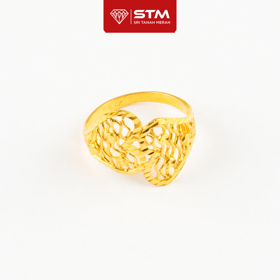 STM Preloved Cincin Fesyen 916 (22k Gold) 99.9% LIKE NEW