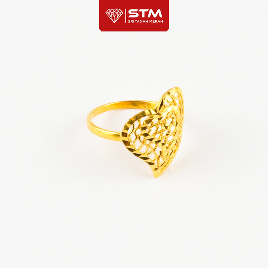 STM Preloved Cincin Fesyen 916 (22k Gold) 99.9% LIKE NEW