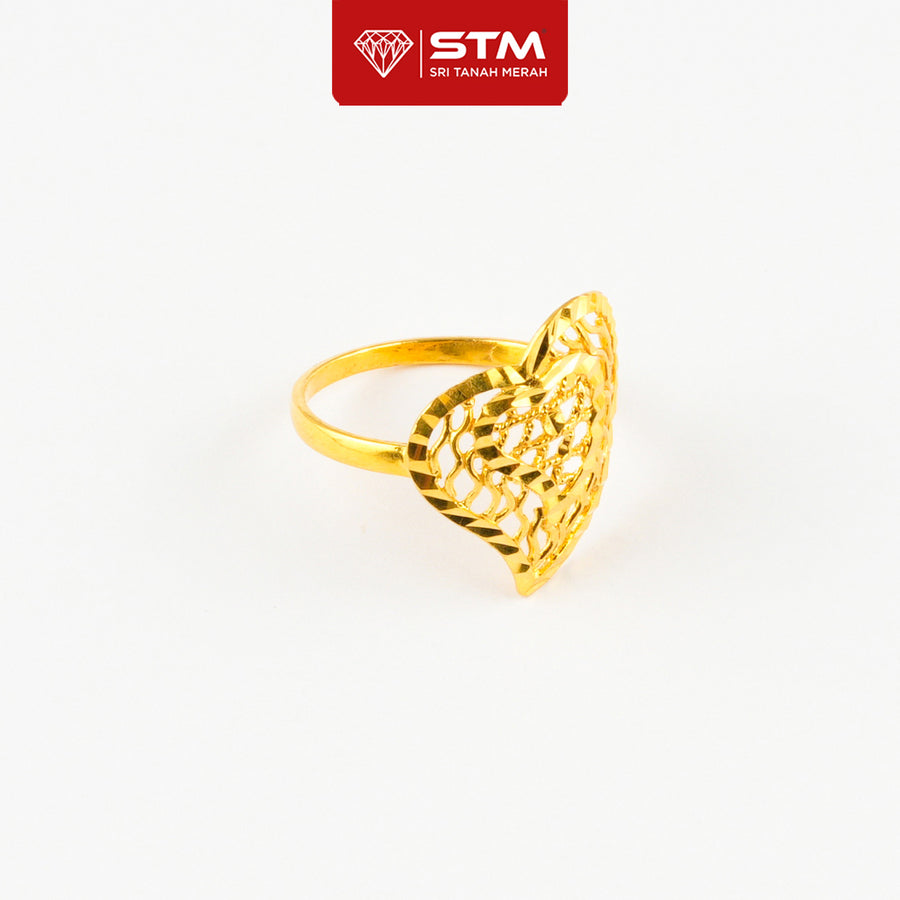 STM Preloved Cincin Fesyen 916 (22k Gold) 99.9% LIKE NEW