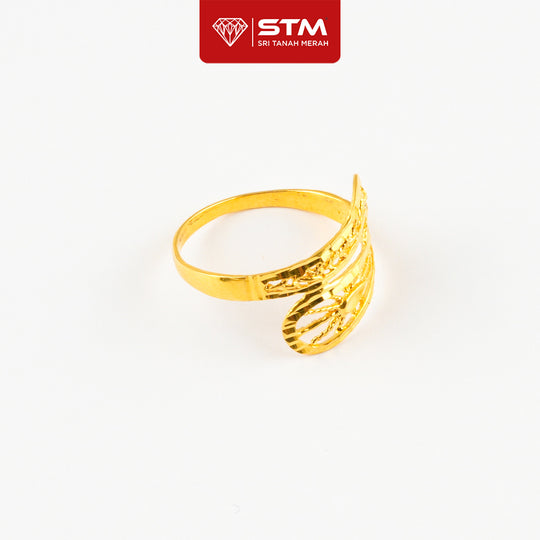 STM Preloved Cincin Fesyen 916 (22k Gold) 99.9% LIKE NEW