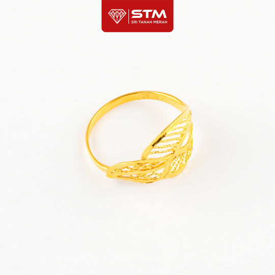 STM Preloved Cincin Fesyen 916 (22k Gold) 99.9% LIKE NEW