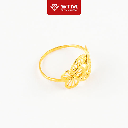 STM Preloved Cincin Fesyen 916 (22k Gold) 99.9% LIKE NEW