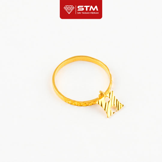 STM Preloved Cincin Fesyen 916 (22k Gold) 99.9% LIKE NEW