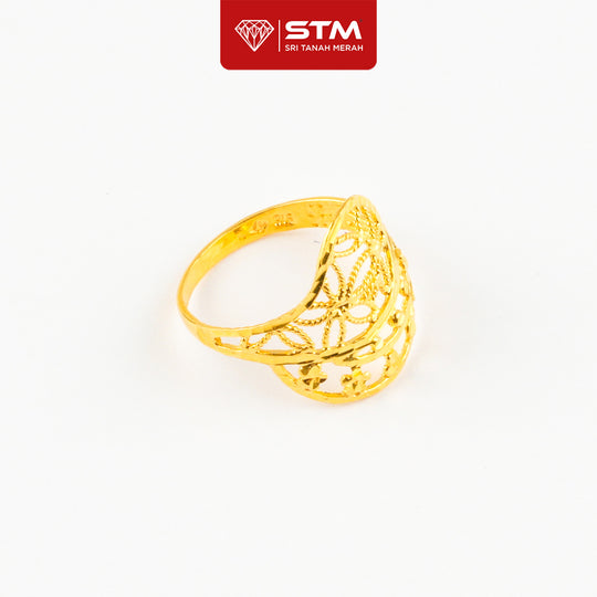 STM Preloved Cincin Fesyen 916 (22k Gold) 99.9% LIKE NEW