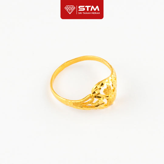 STM Preloved Cincin Fesyen 916 (22k Gold) 99.9% LIKE NEW