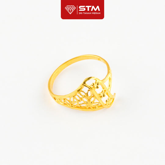 STM Preloved Cincin Fesyen 916 (22k Gold) 99.9% LIKE NEW