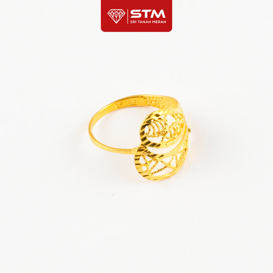 STM Preloved Cincin Fesyen 916 (22k Gold) 99.9% LIKE NEW