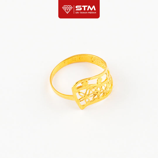 STM Preloved Cincin Fesyen 916 (22k Gold) 99.9% LIKE NEW