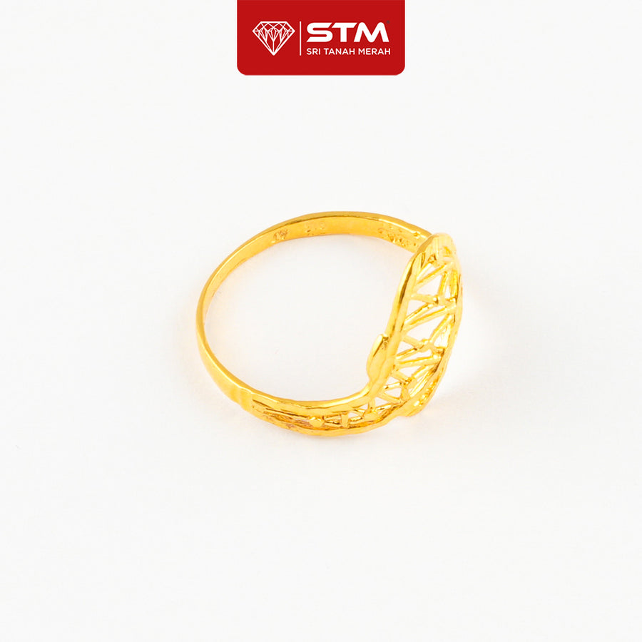 STM Preloved Cincin Fesyen 916 (22k Gold) 99.9% LIKE NEW