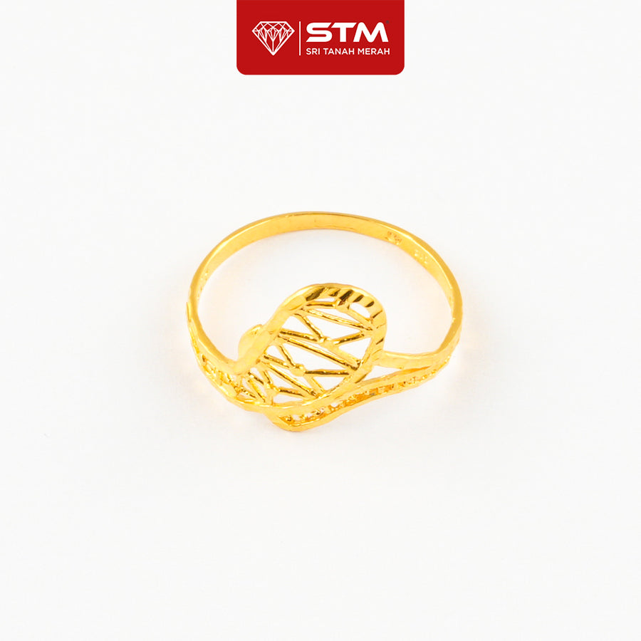 STM Preloved Cincin Fesyen 916 (22k Gold) 99.9% LIKE NEW