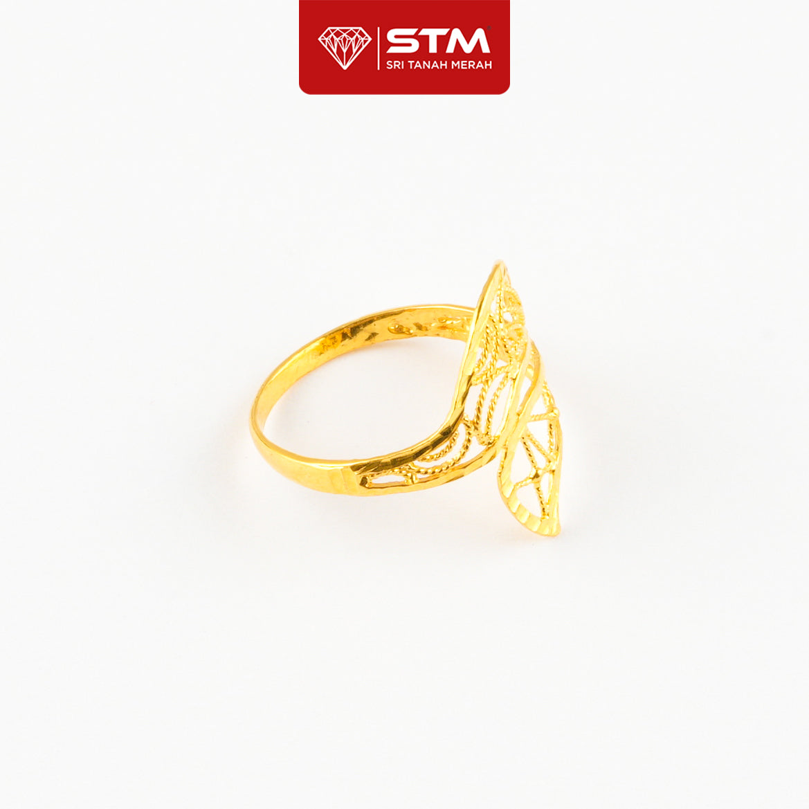 STM Preloved Cincin Fesyen 916 (22k Gold) 99.9% LIKE NEW