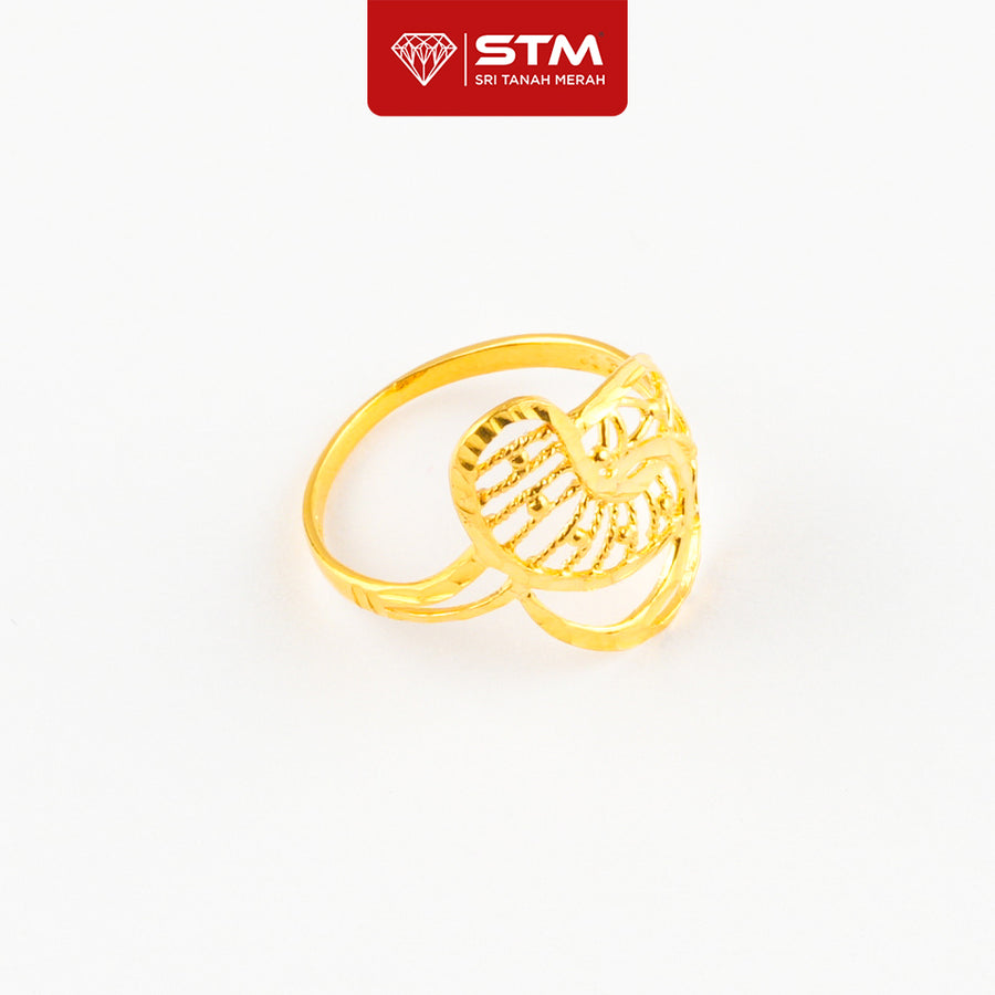 STM Preloved Cincin Fesyen 916 (22k Gold) 99.9% LIKE NEW