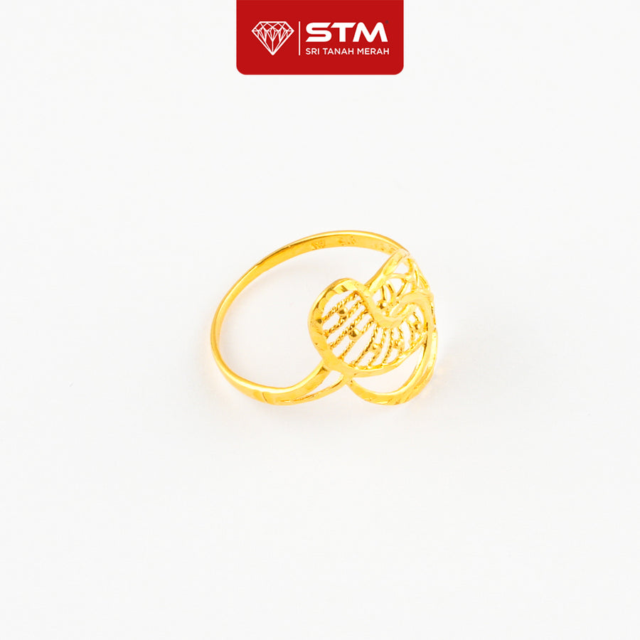 STM Preloved Cincin Fesyen 916 (22k Gold) 99.9% LIKE NEW