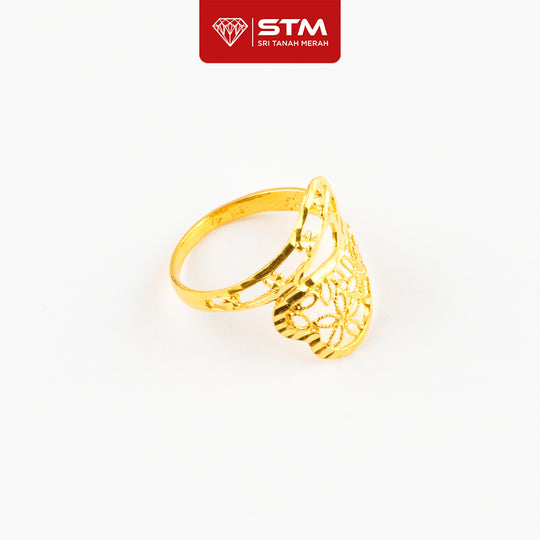 STM Preloved Cincin Fesyen 916 (22k Gold) 99.9% LIKE NEW