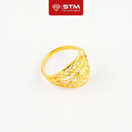 STM Preloved Cincin Fesyen 916 (22k Gold) 99.9% LIKE NEW