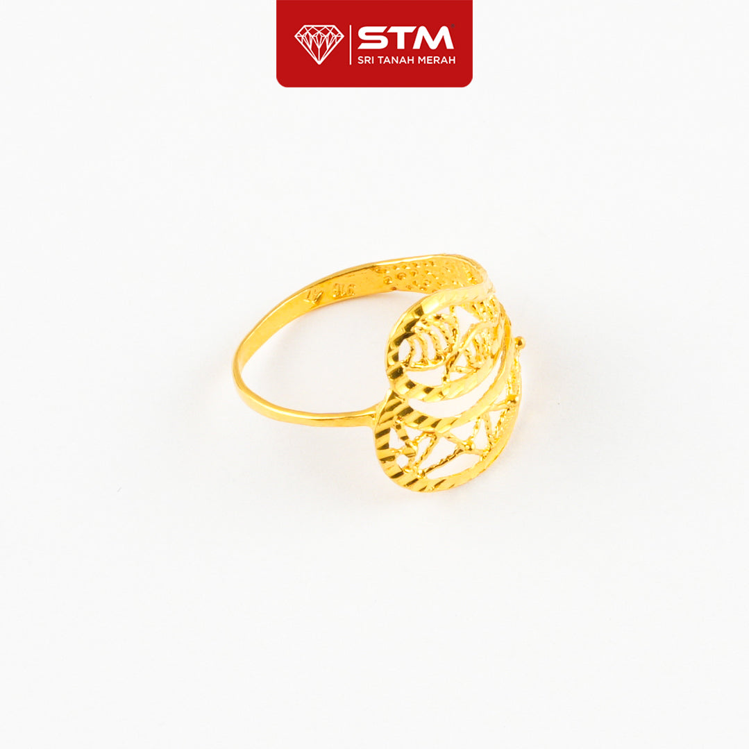 STM Preloved Cincin Fesyen 916 (22k Gold) 99.9% LIKE NEW