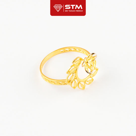 STM Preloved Cincin Fesyen 916 (22k Gold) 99.9% LIKE NEW