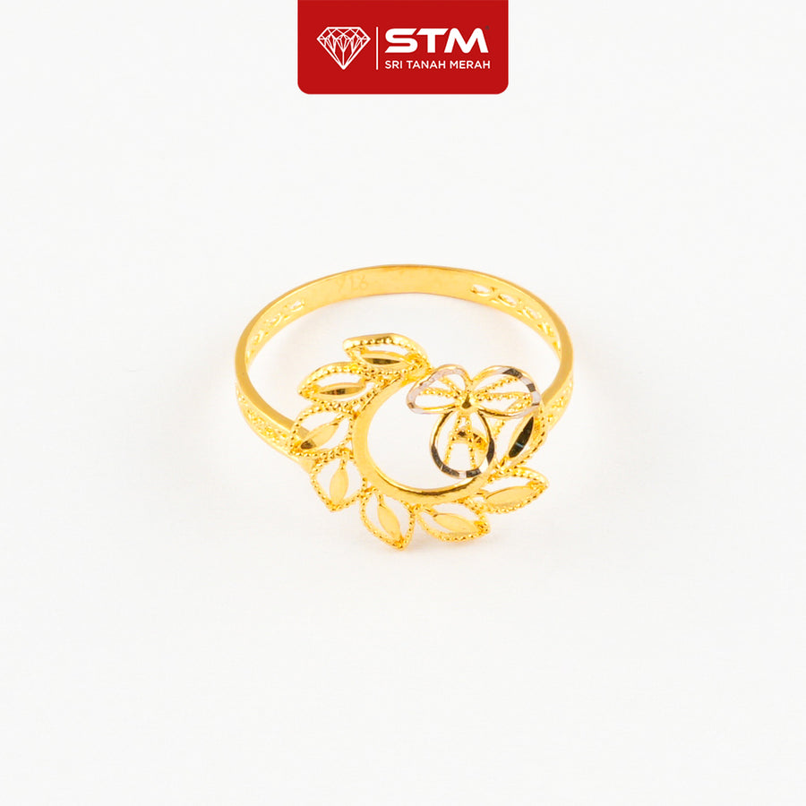 STM Preloved Cincin Fesyen 916 (22k Gold) 99.9% LIKE NEW