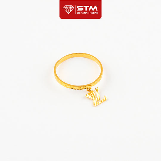 STM Preloved Cincin Fesyen 916 (22k Gold) 99.9% LIKE NEW