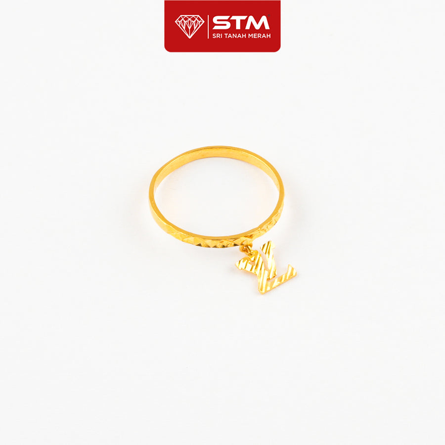 STM Preloved Cincin Fesyen 916 (22k Gold) 99.9% LIKE NEW