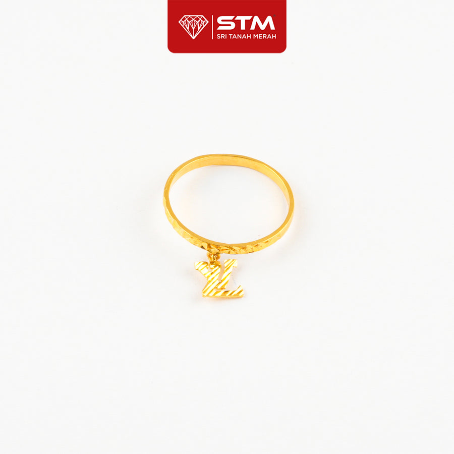 STM Preloved Cincin Fesyen 916 (22k Gold) 99.9% LIKE NEW