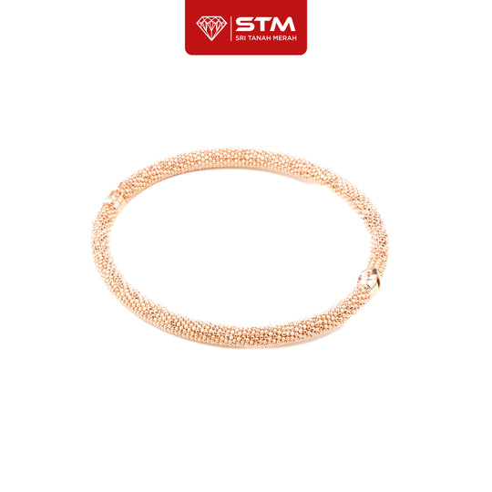 STM Exclusive Bangle Jagung Rose Gold | 916/22k