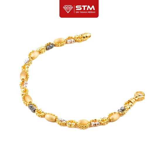 STM Exclusive Rantai Tangan Matte Oval | 916/22k