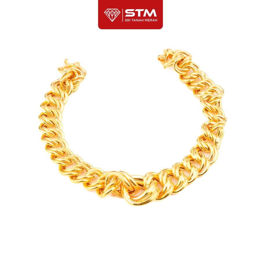 STM Exclusive Rantai Tangan Perut Ular | 916/22k