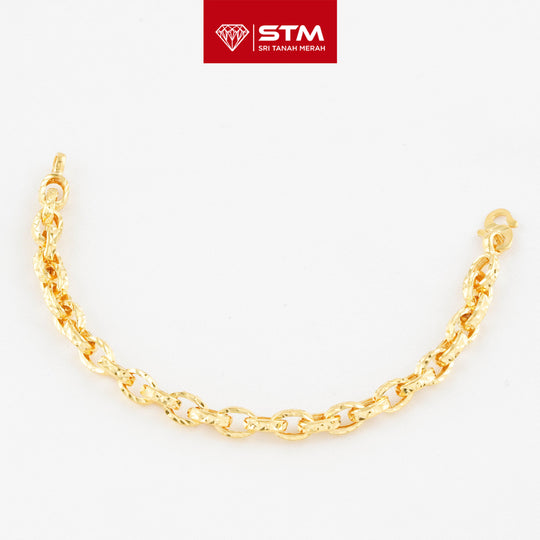 STM Exclusive Bracelet/Rantai Tangan 916 (22K Gold)