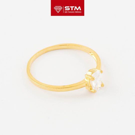 STM Exclusive Ring/Cincin Permata 916 (22K Gold)