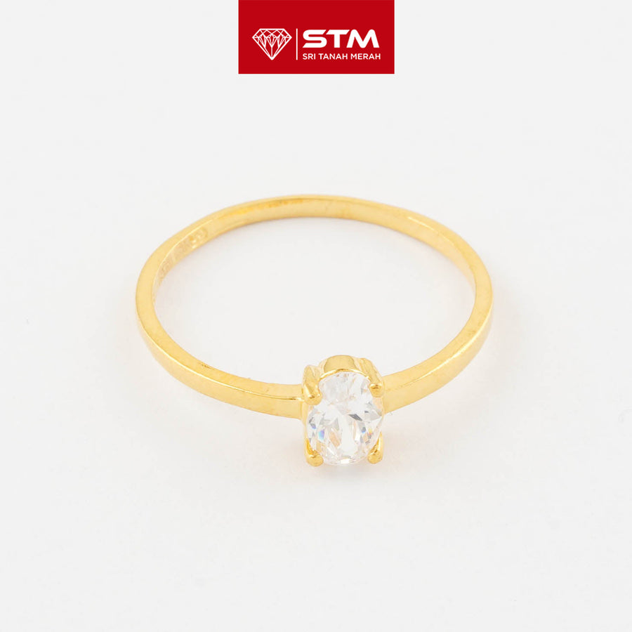 STM Exclusive Ring/Cincin Permata 916 (22K Gold)