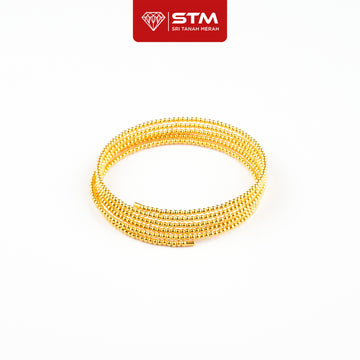 Bangle Mekah Mua Bellaz | 916 Gold 12.59g - 13.12g