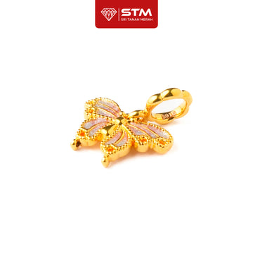 Loket Butterfly 916/22k Yellow Gold Pendant