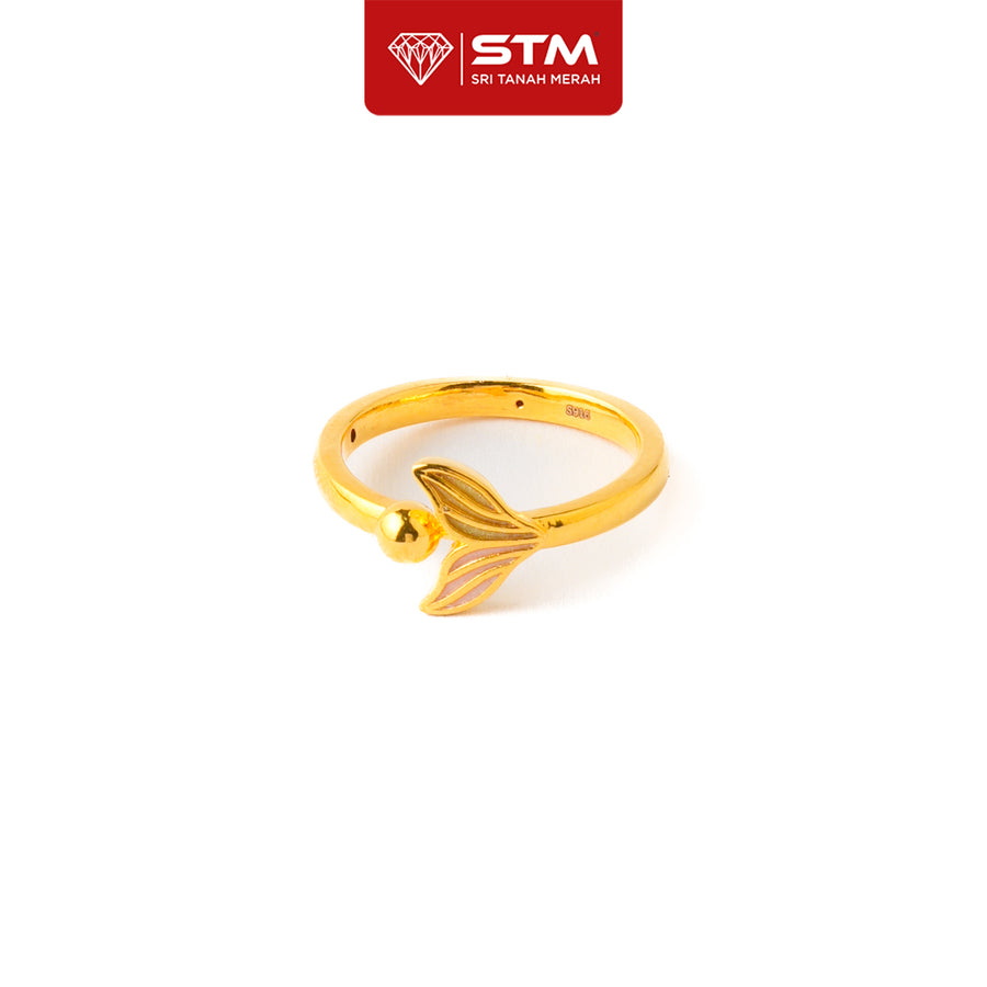 STM Cincin Mermaid Tail Enamel | Emas 916/22K