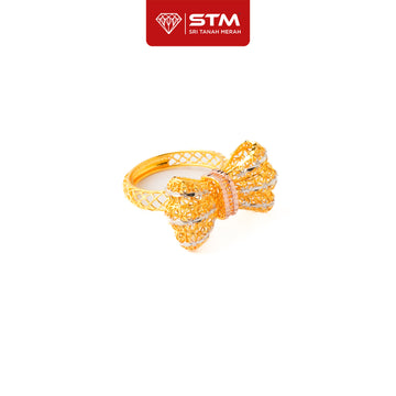 STM Cincin Ribbon Dubai | Emas 916/22K