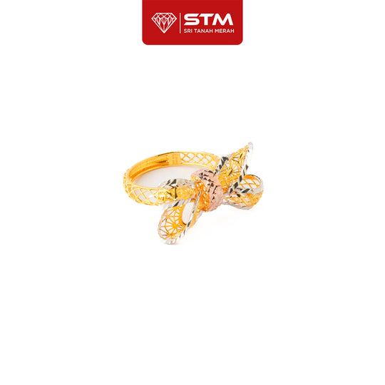 STM Cincin Ribbon Dubai | Emas 916/22K