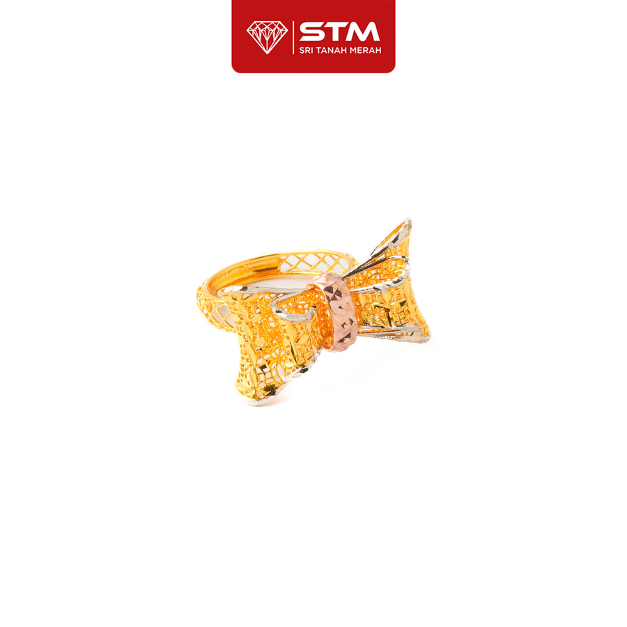 STM Cincin Ribbon Dubai | Emas 916/22K
