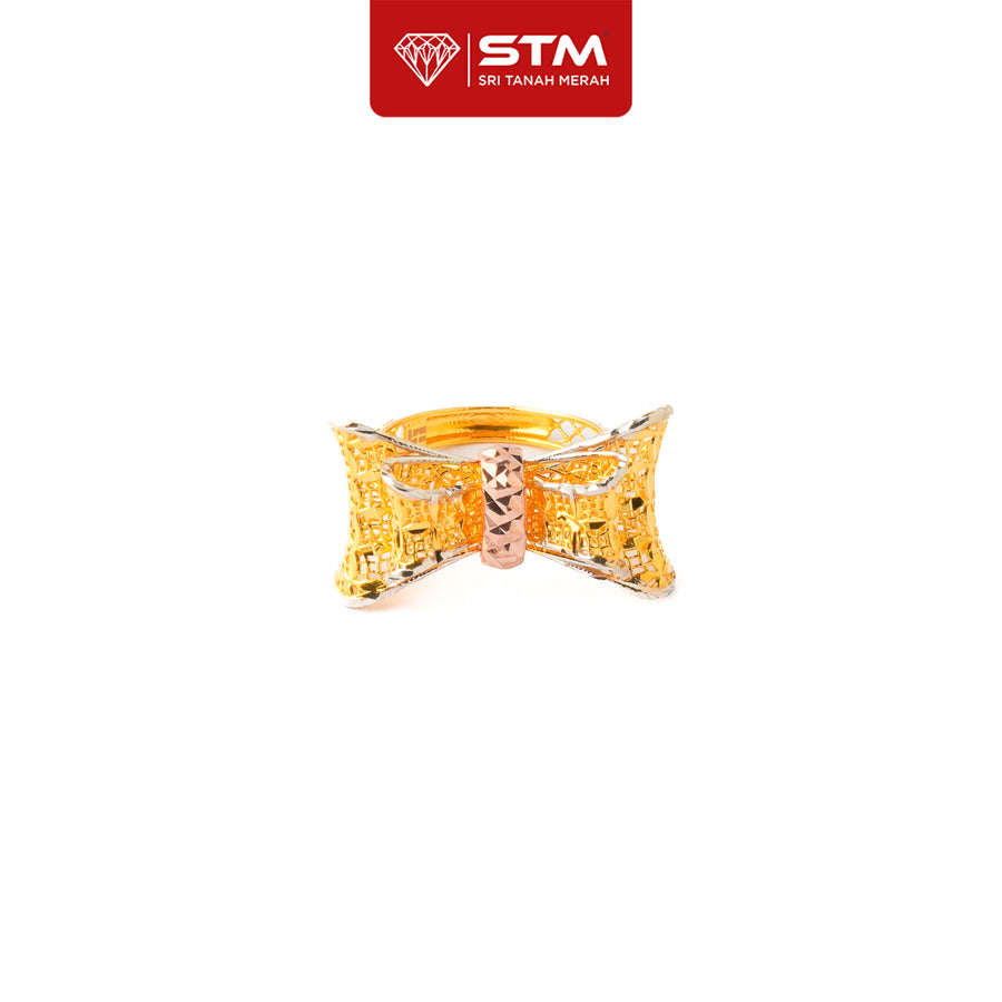 STM Cincin Ribbon Dubai | Emas 916/22K