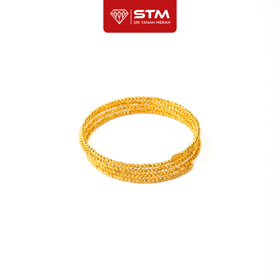 STM Bangle Mekah Mua Bellaz Shinny | Emas 916/22k