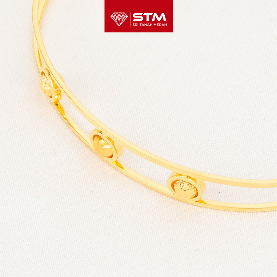 STM Exclusive Bajet Bangle 916 (22K Gold)
