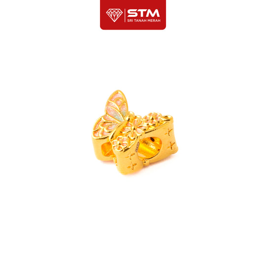 STM Charm Butterfly Enamel | Emas 916/22k